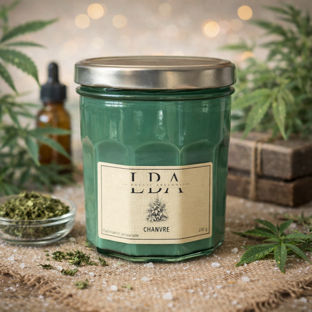 Bougie parfumée Chanvre 230g