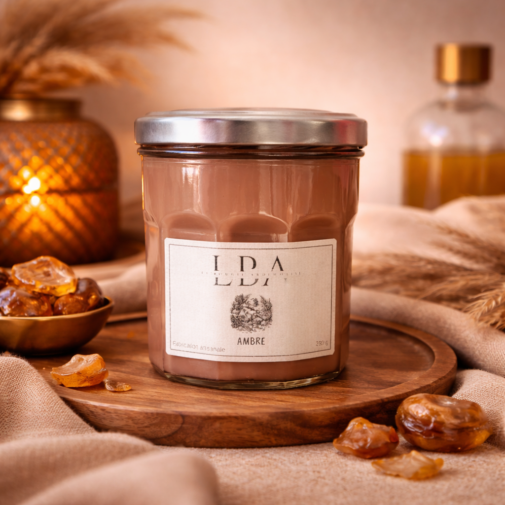 Bougie parfumée Ambre 230g