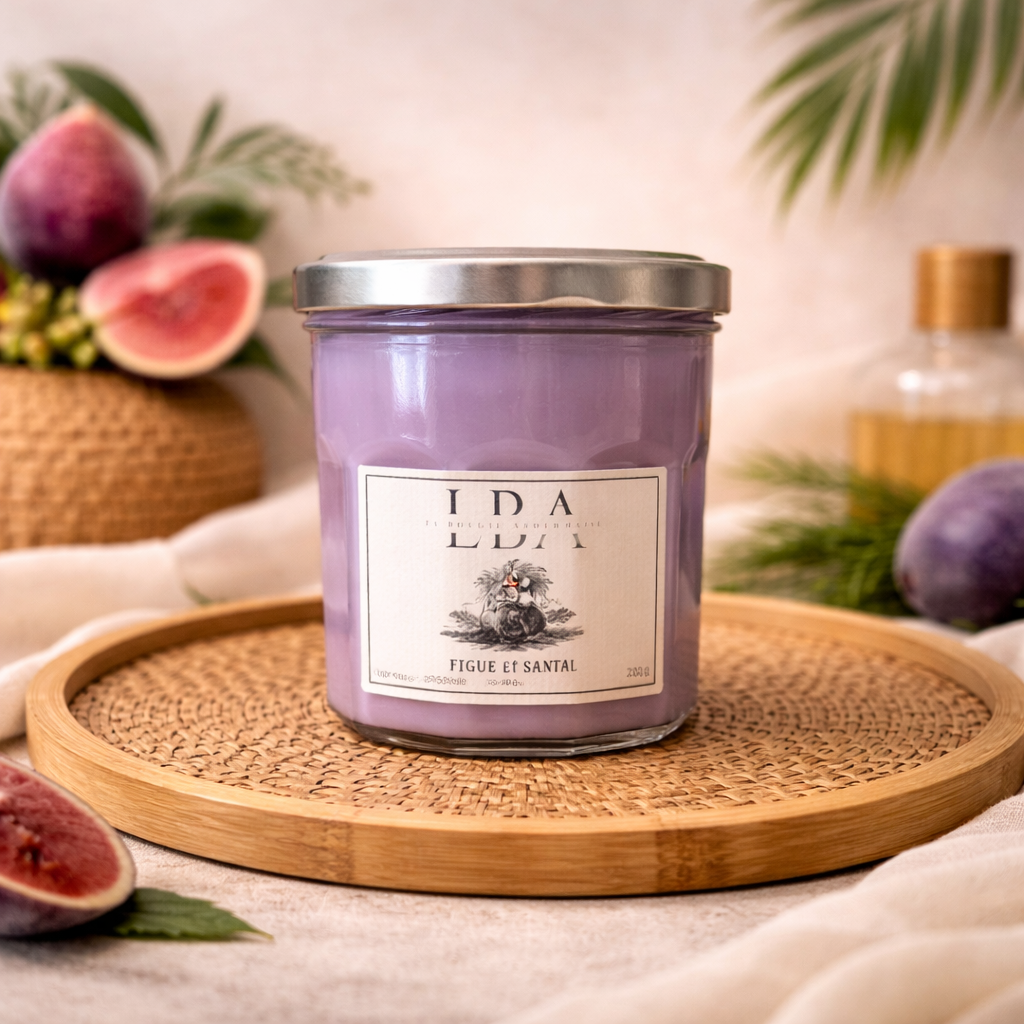 Bougie parfumée Figue et Santal 230g