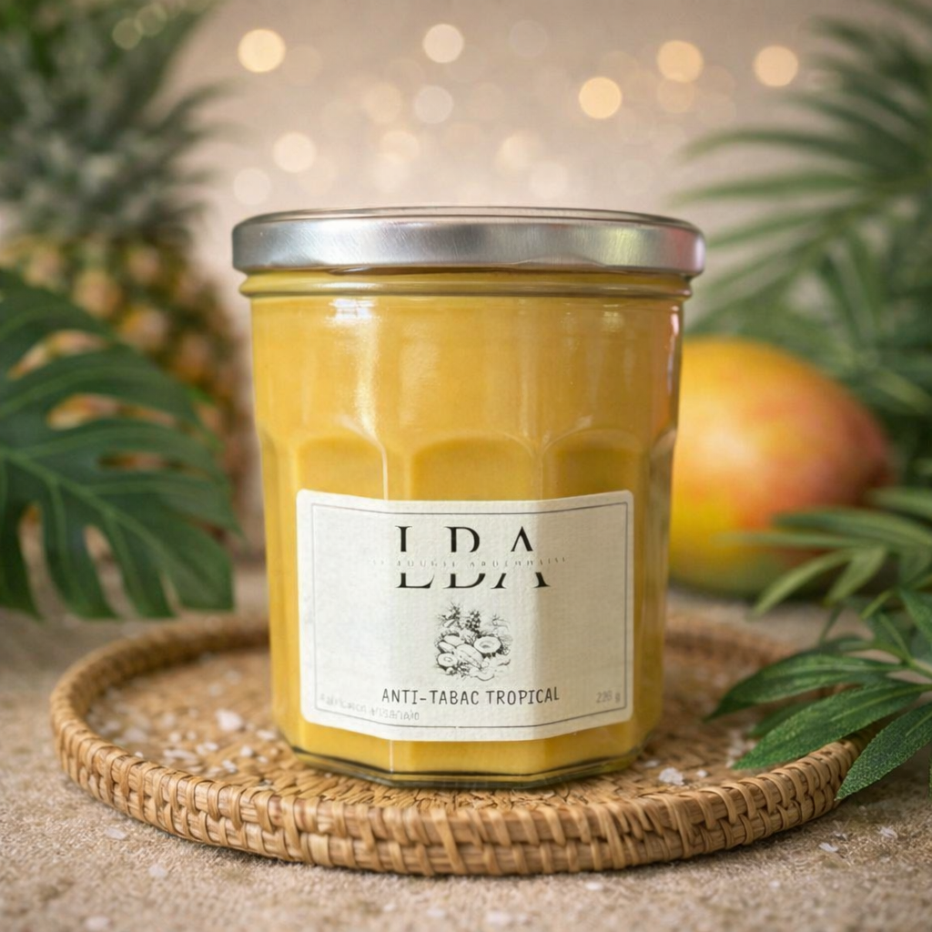 Bougie parfumée Anti-tabac tropical 230g