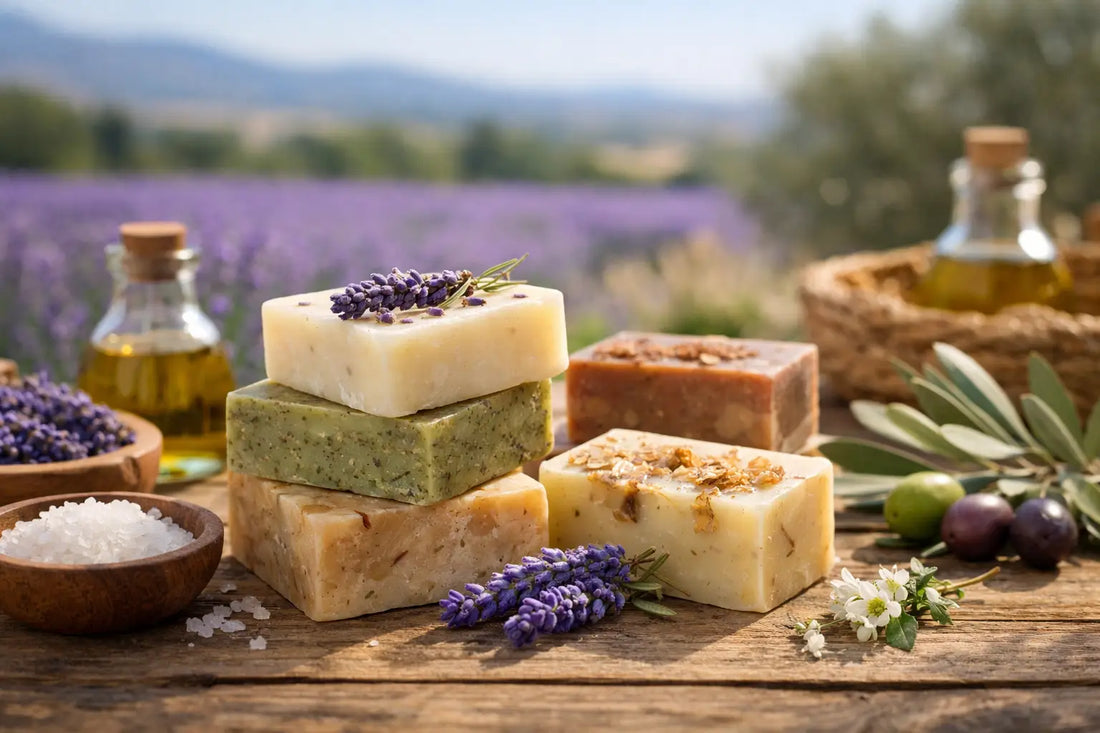 Savon artisanal fabriqué en Provence