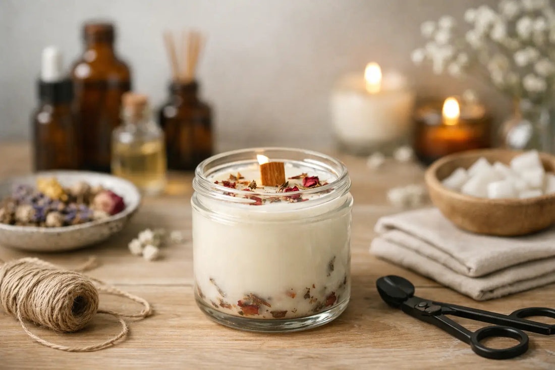 Pourquoi choisir une bougie parfumée faite main