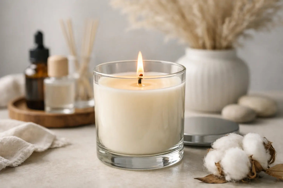 Bougie parfumée mèche coton - bien la choisir