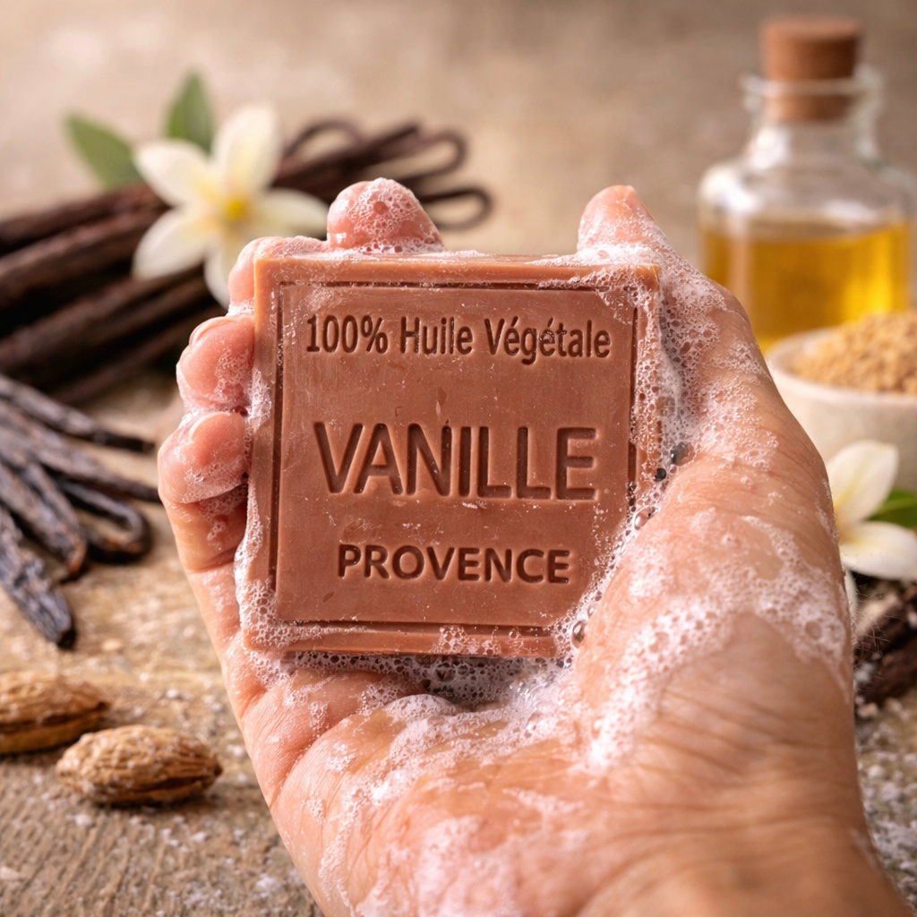 Savon vanille 100g - Artisanal parfum de Grasse