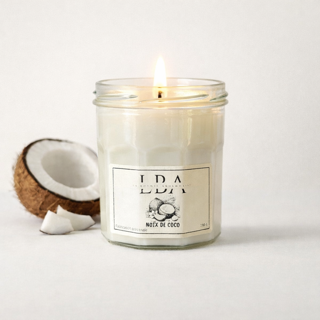 Bougie Parfumée Noix de Coco