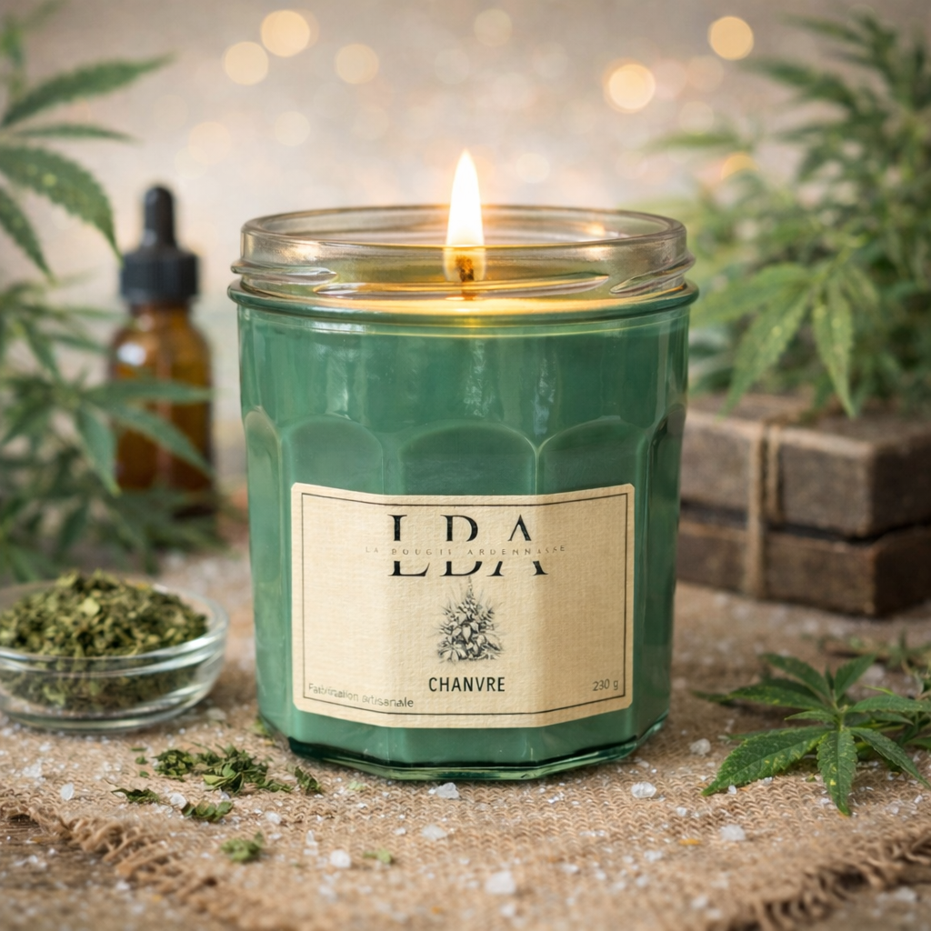Bougie parfumée Chanvre 230g