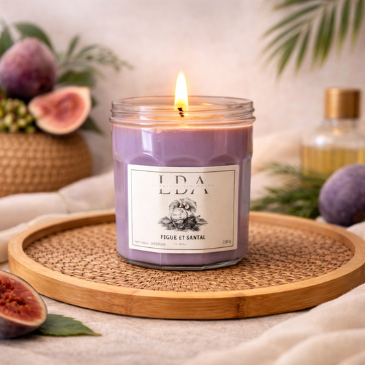 Bougie parfumée Figue et Santal 230g