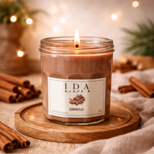 Bougie parfumée Cannelle 230g