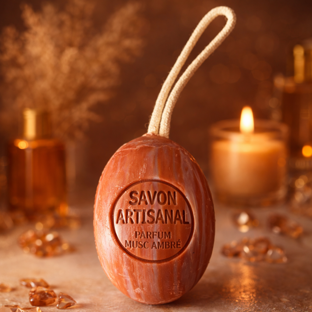 Lot de savons sur corde artisanaux 200g  personnalisable – Choisissez vos parfums