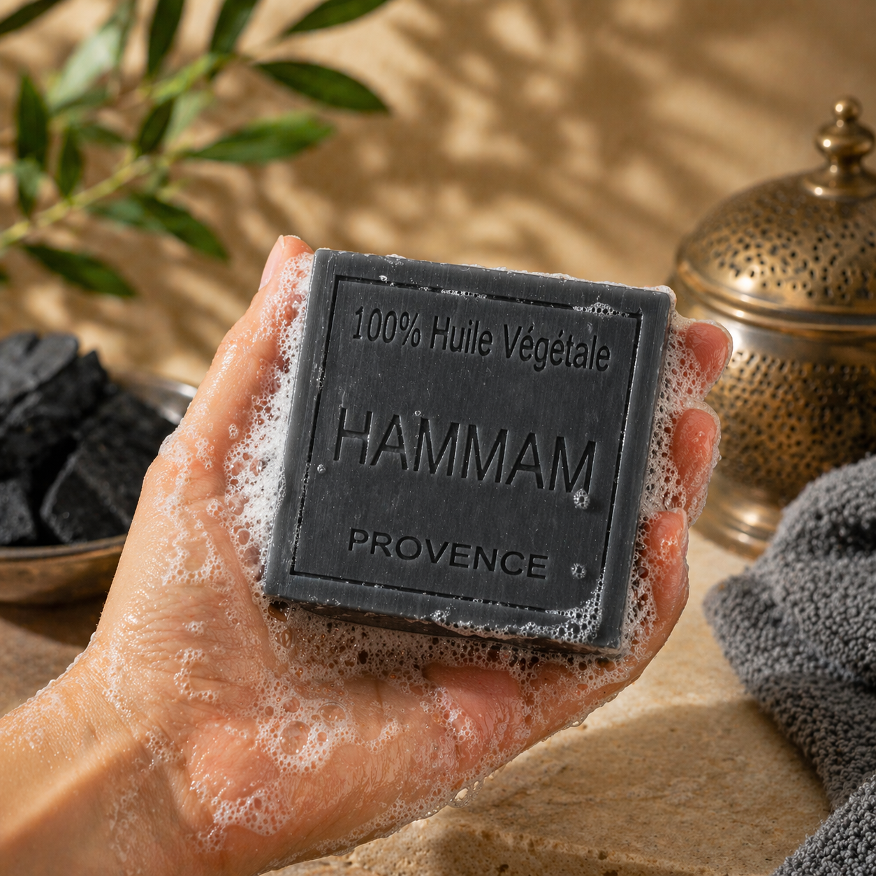 Savon Hammam 100g - Artisanal parfum de Grasse