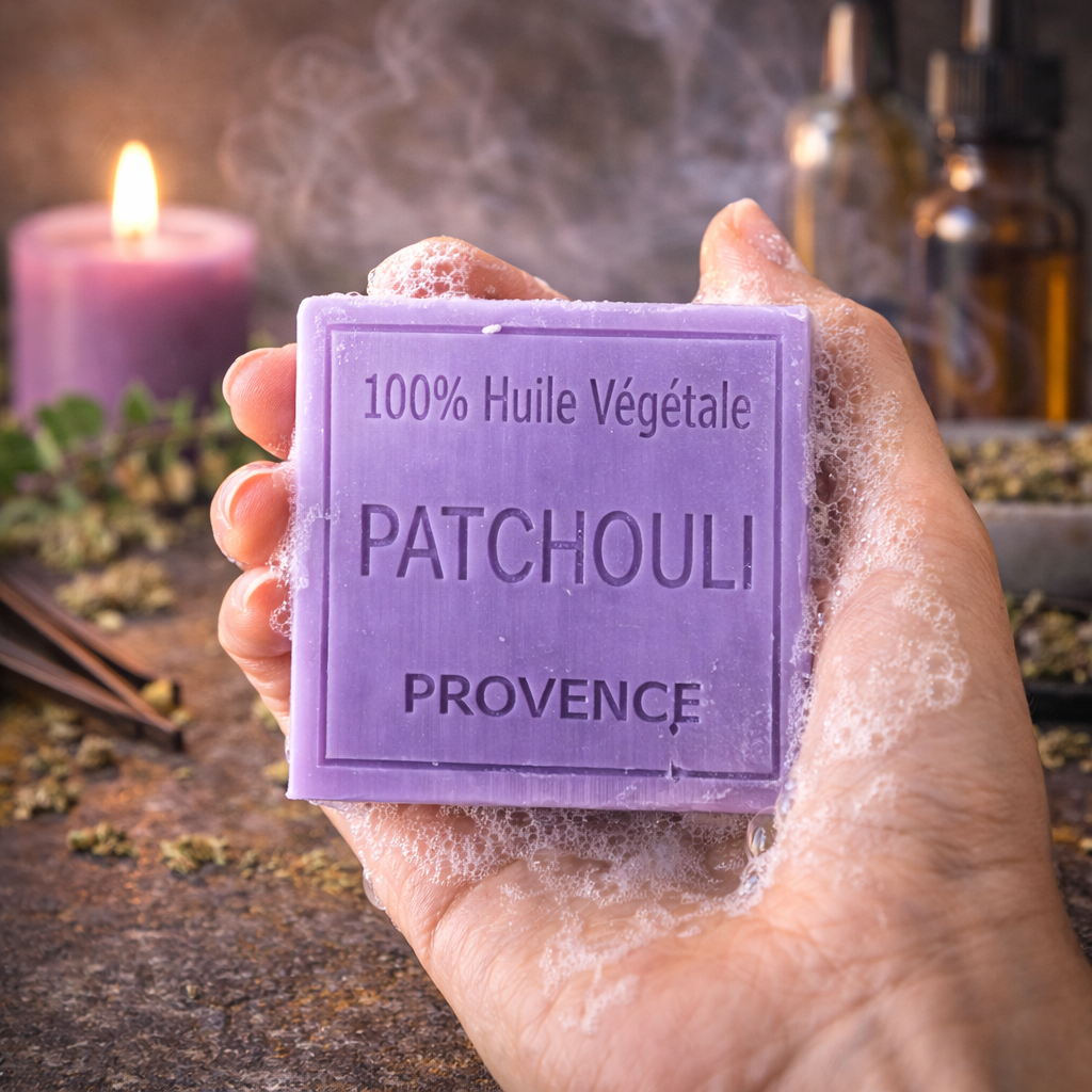 Savon Patchouli 100g - Artisanal parfum de Grasse