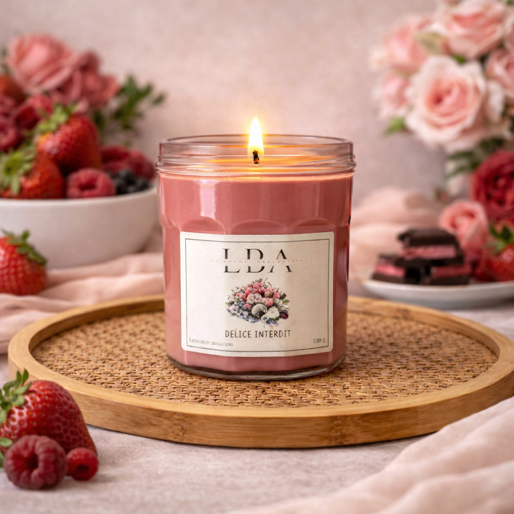 Bougie parfumée Délice interdit 230g