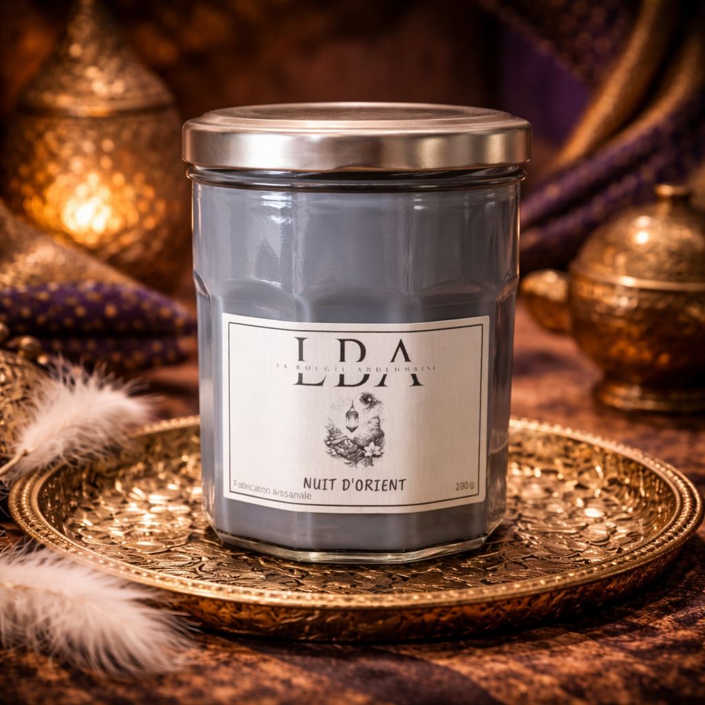 Bougie parfumée Nuit d’Orient 230g