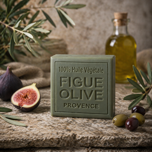Savon Figue Olive 100g - Artisanal parfum de Grasse