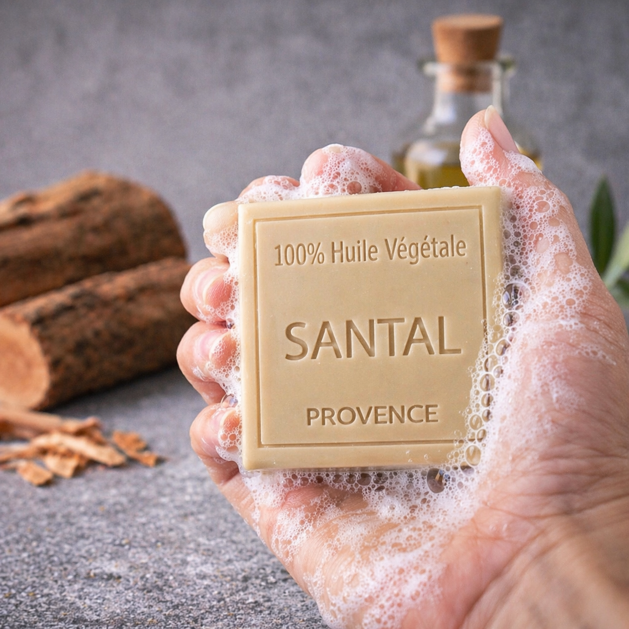 Savon Santal 100g - Artisanal parfum de Grasse