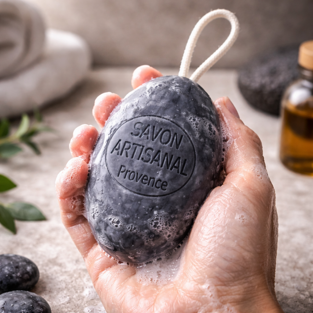 Savon Hammam sur corde 200g – Savon artisanal parfum de Grasse