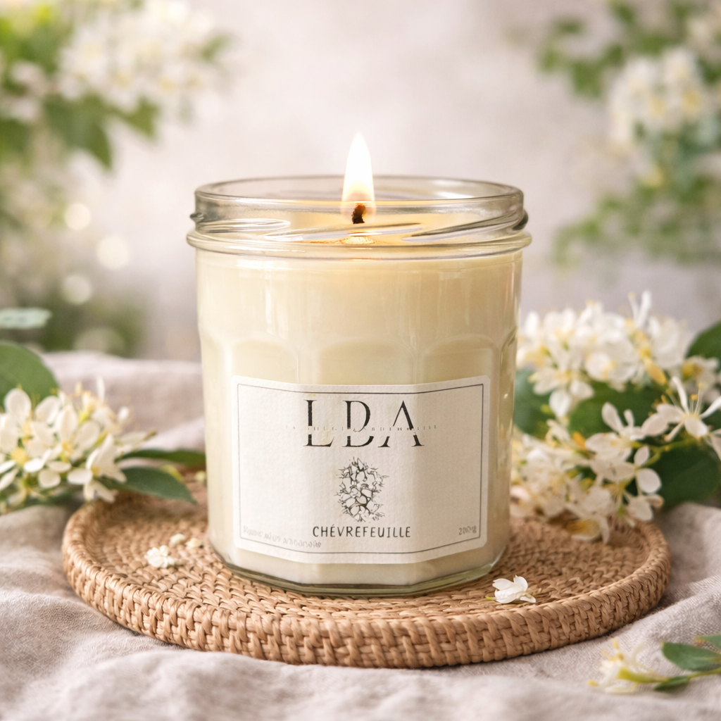 Bougie parfumée Chèvrefeuille 230g