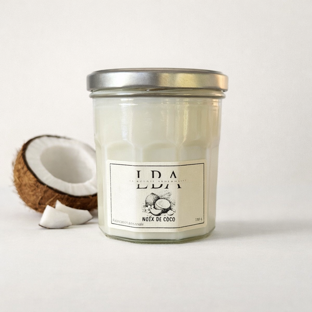 Bougie Parfumée Noix de Coco