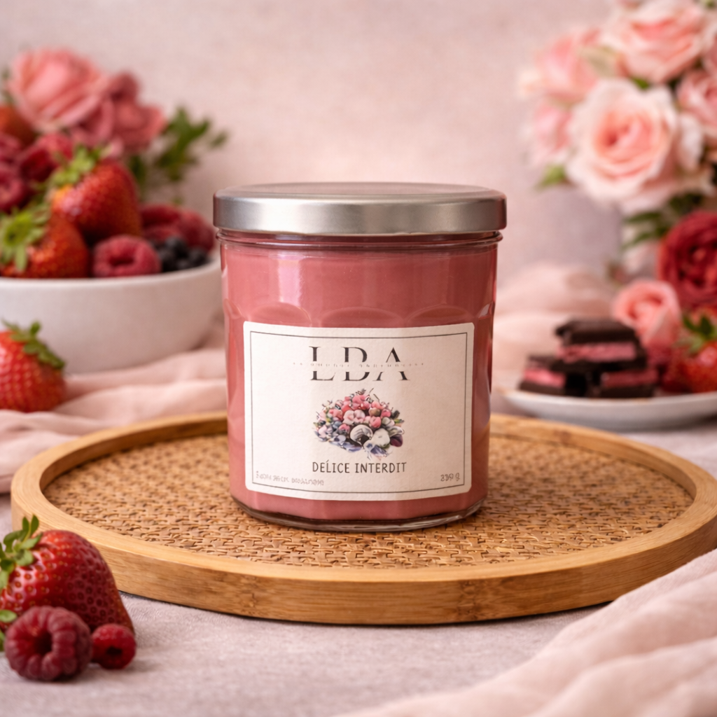Bougie parfumée Délice interdit 230g
