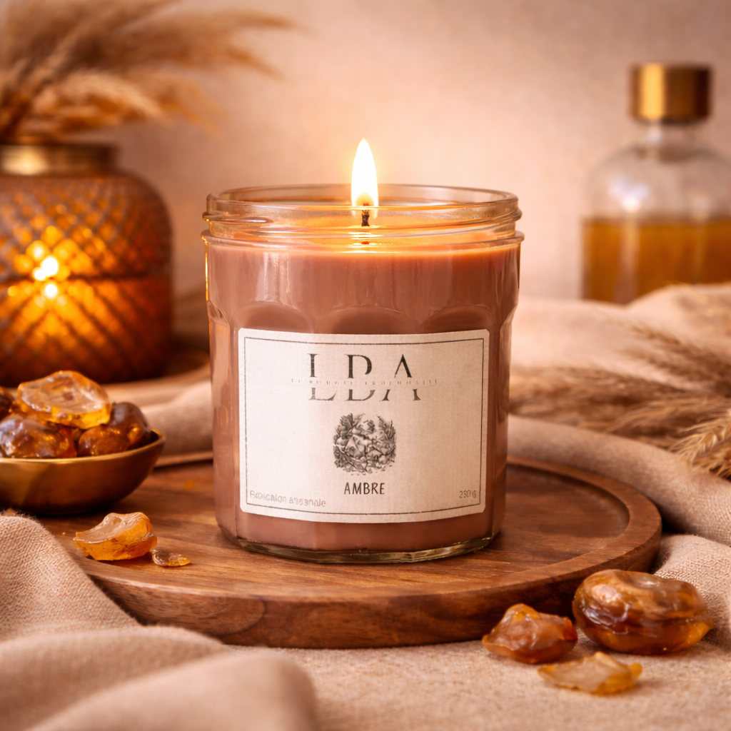 Bougie parfumée Ambre 230g