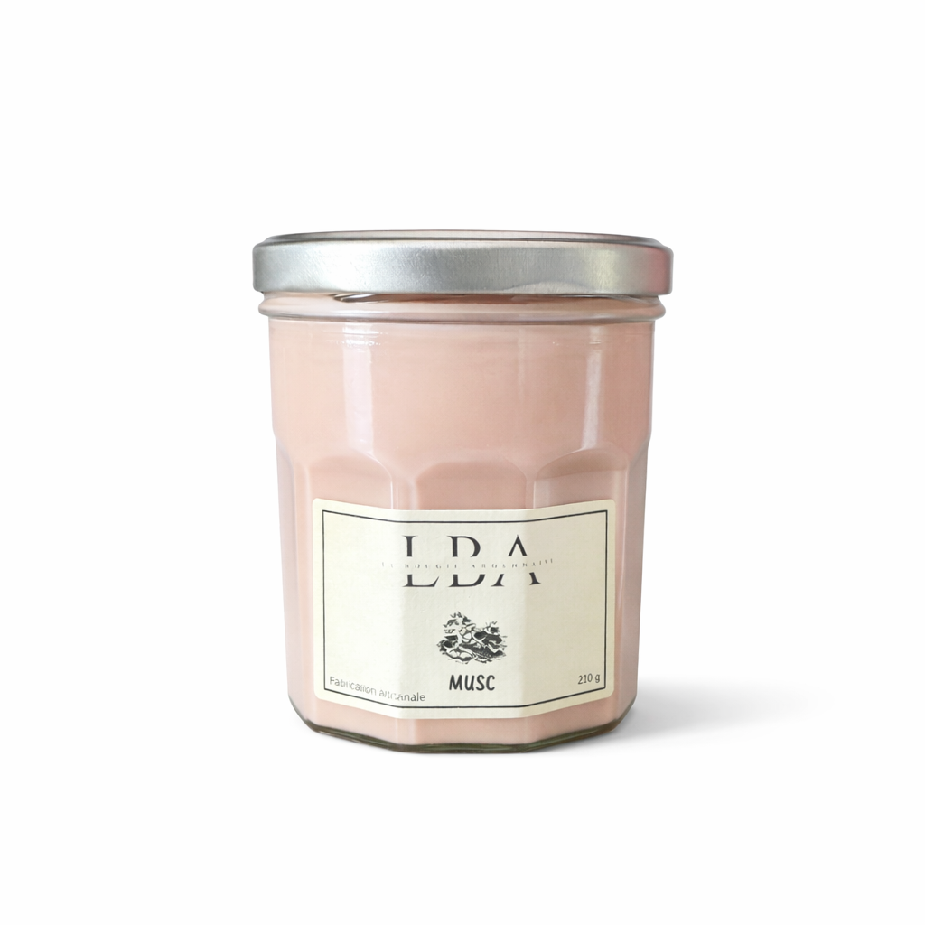 Bougie parfumée Musc – Collection Intemporelle