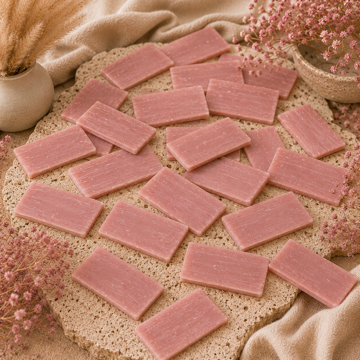 Savonnette Musc 30g – Savon artisanal parfumé– Parfum de Grasse