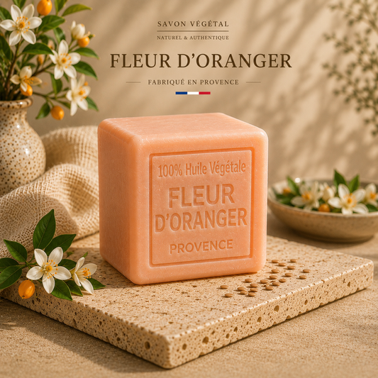 Savon Fleur d'oranger 260g - Artisanal parfum de Grasse