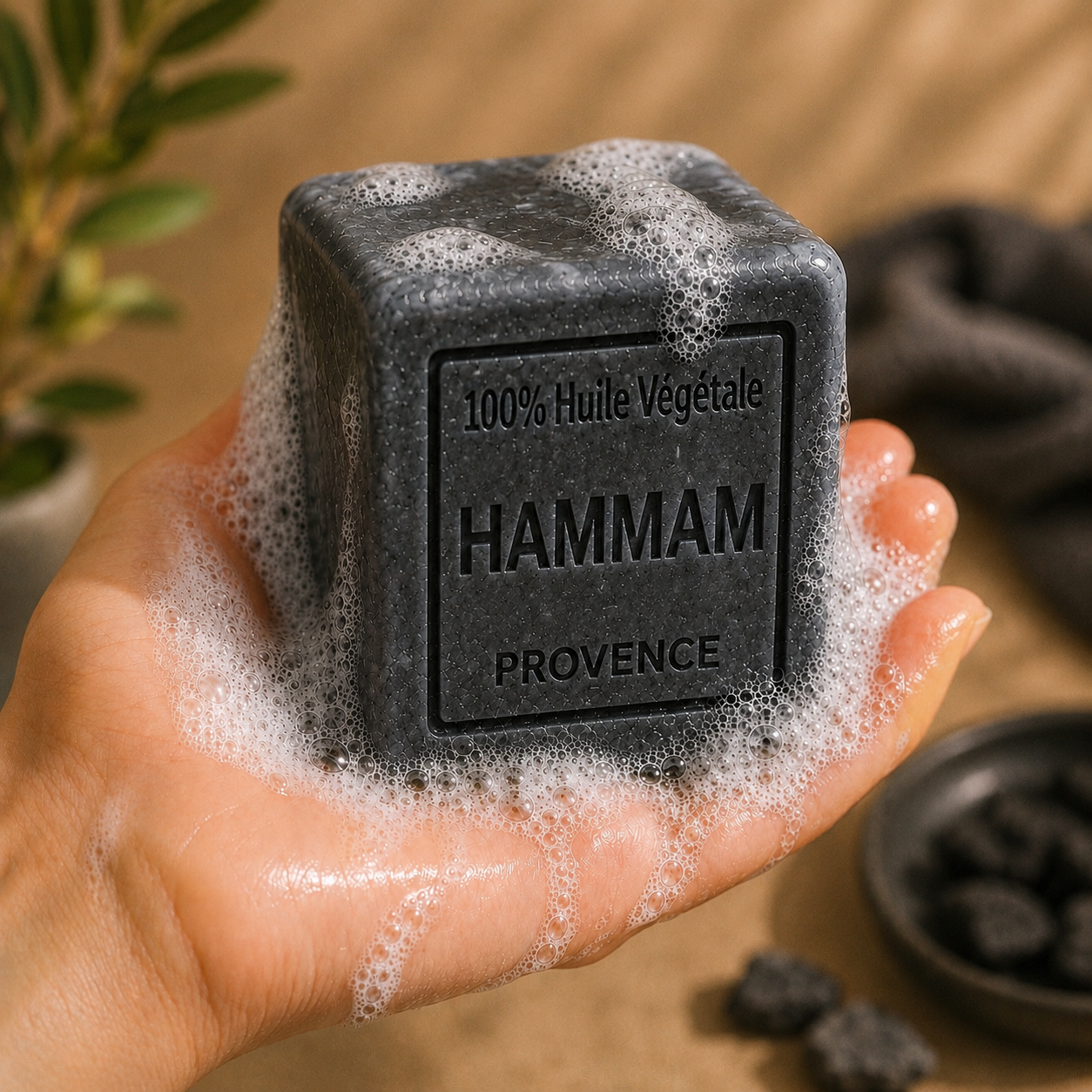 Savon Hammam 260g - Artisanal parfum de Grasse