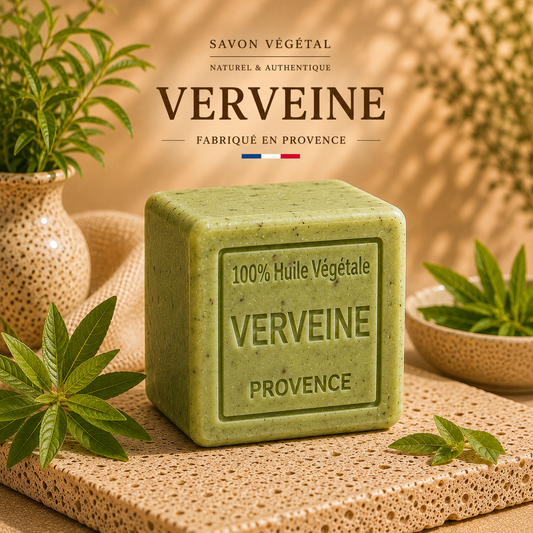 Savon Verveine exfoliant 260g - Artisanal parfum de Grasse