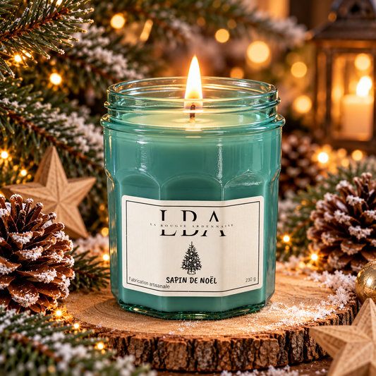 Bougie parfumée Sapin de Noël 230g