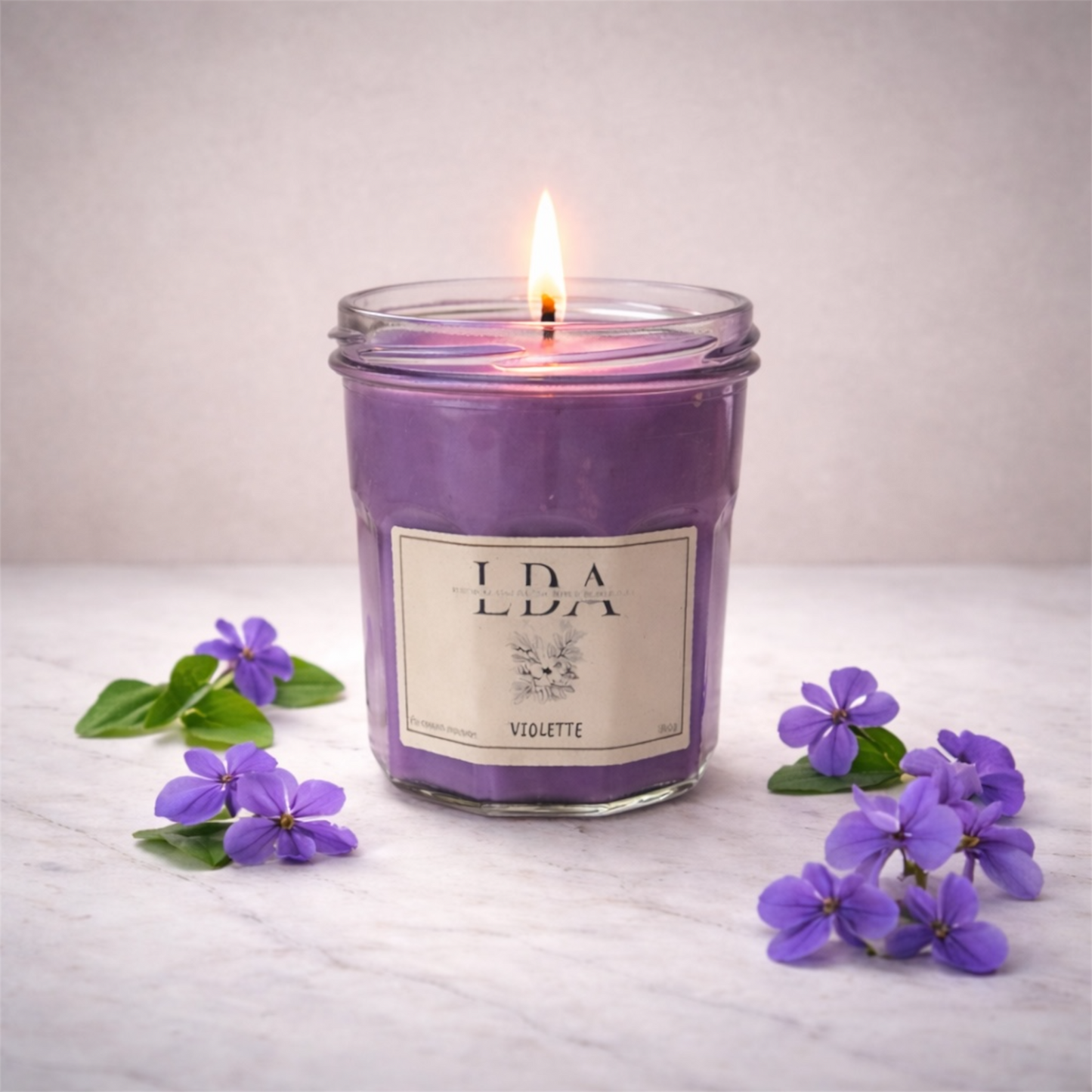 Bougie Parfumée Violette
