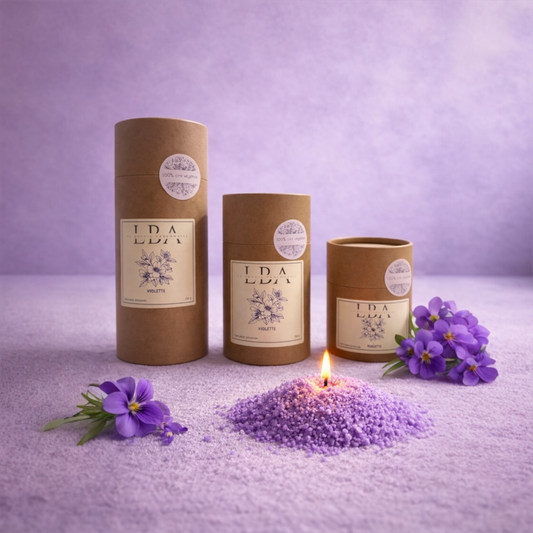 Sable de Bougie Parfumé Violette